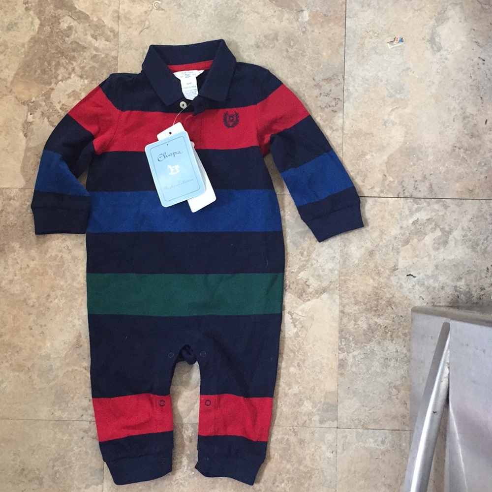 NWT Chaps polo one piece